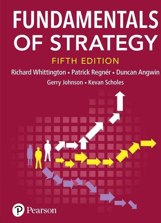 Immagine prodotto Fundamentals of Strategy (Inglese, Richard Whittington, Patrick Regnér, Gerry Johnson, Kevan Scholes, Duncan. Angwin, 2020)