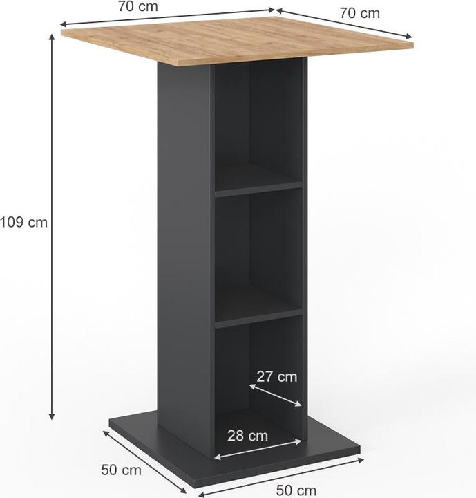 Produktbild Vicco Rodeo (70 x 70 x 109 cm)
