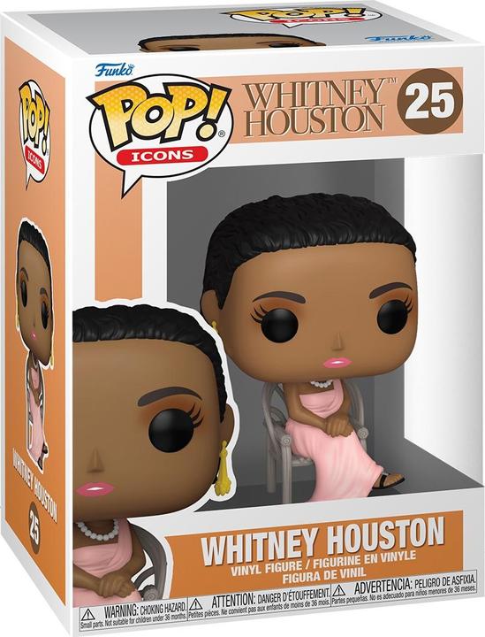 Actual product image Funko POP! Icons Whitney Houston : Debut (25)