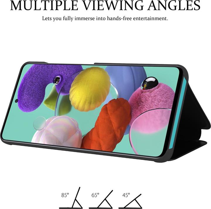 Immagine prodotto Cadorabo Copertina per specchietto retrovisore Smart View a libro (Samsung Galaxy M40s)
