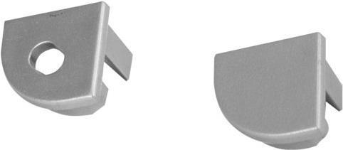 Produktbild Eurolite Endkappen für Eck-Profil silber (Diverse)