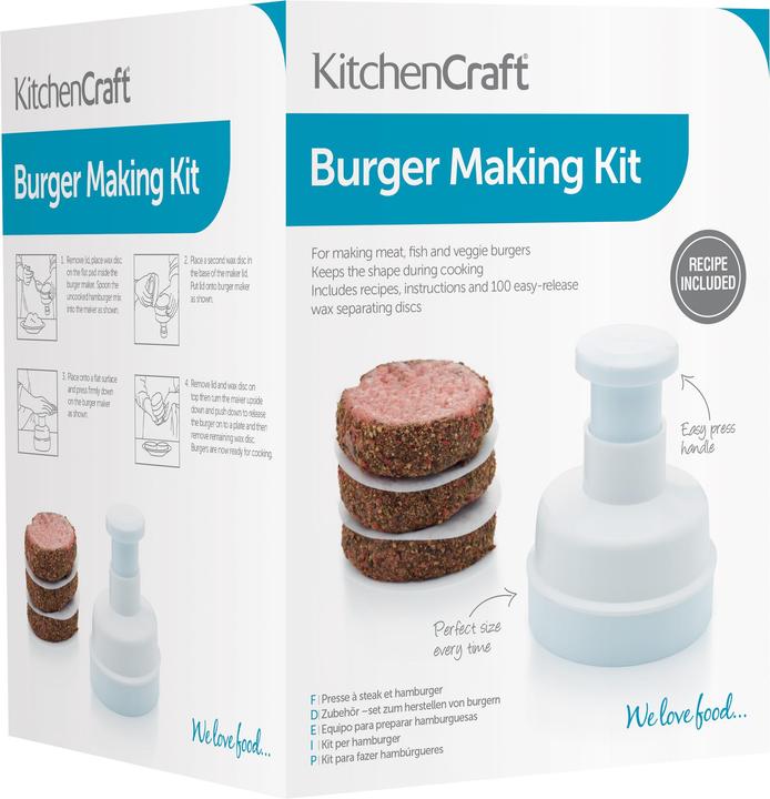 Produktbild Kitchen Craft Hamburgerpresse