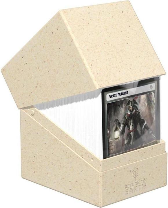 Actual product image Ultimate Guard Return To Earth Boulder Deck Case 133+ taille standard Natural