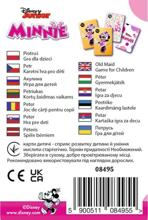 Label énergétique Trefl Jeu de cartes TR Minnie (Allemand)