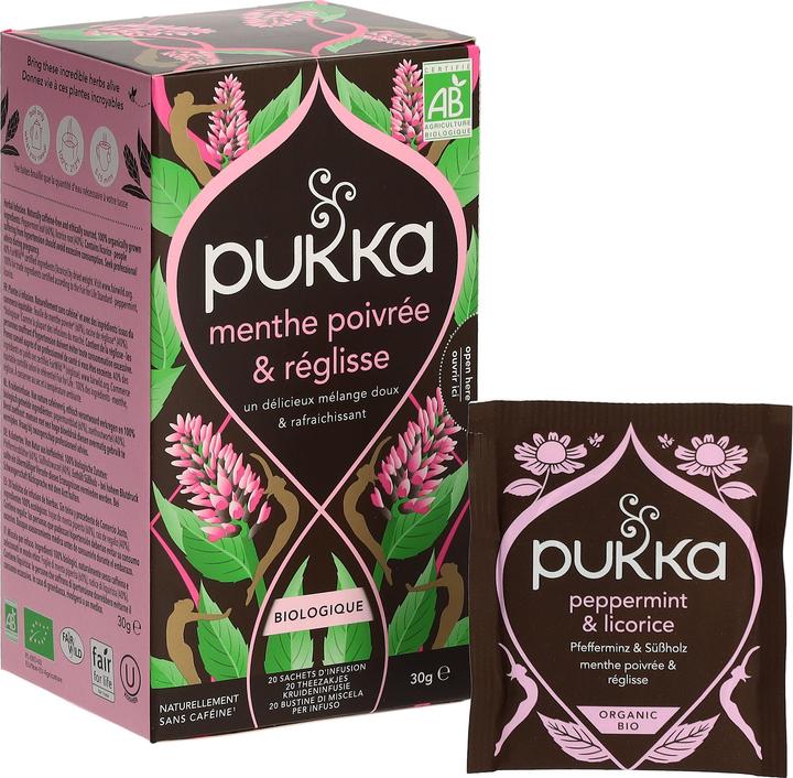 Produktbild Pukka Pfefferminz-Lakritze-Tee (30 g)