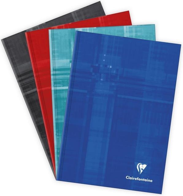 Actual product image Clairefontaine Notebook (A5, Checked, Hardcover)