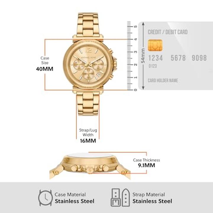 Image du produit Michael Kors Chronograph MAREN (Chronographe, 40 mm)