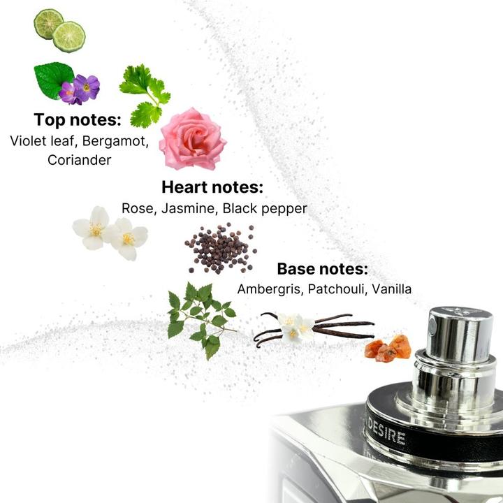 Actual product image Al Haramain AURAA DESIRE Tocco Marone Extrait de Parfum spray 100ml (Extrait De Parfum, 100 ml)