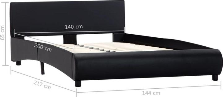 Image du produit vidaXL Bettgestell (140 x 200 cm)
