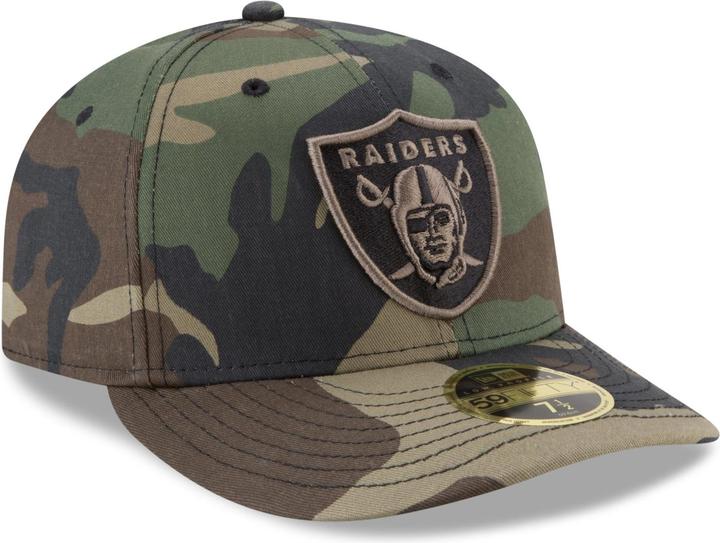 Actual product image New Era 59Fifty Low Profile Las Vegas Raiders (7 1/2)