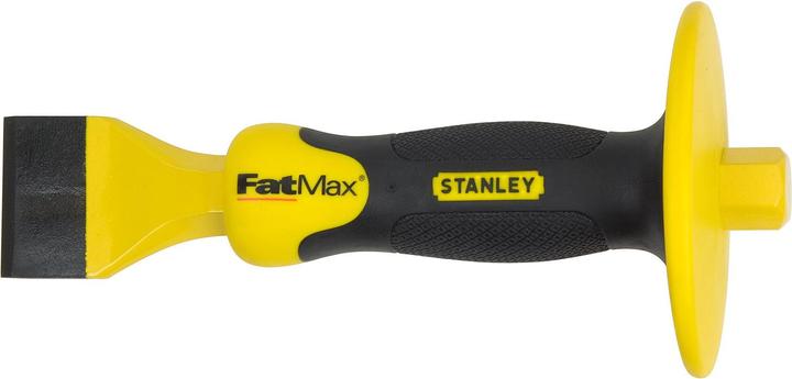 Actual product image Stanley Bricklayer's chisel with hand guard