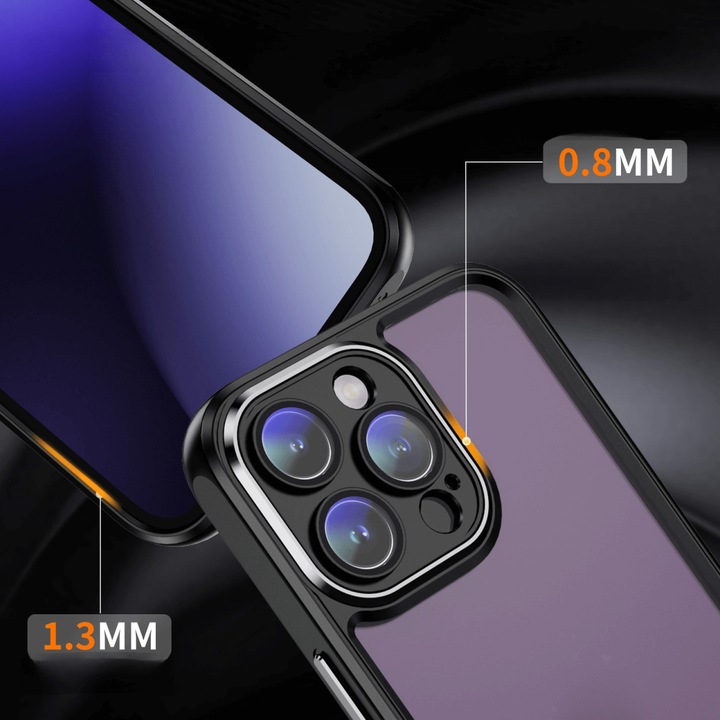 Produktbild Cover-Discount iPhone 15 Pro - Hülle mit Kameraschutz schwarz (Apple iPhone 15 Pro)