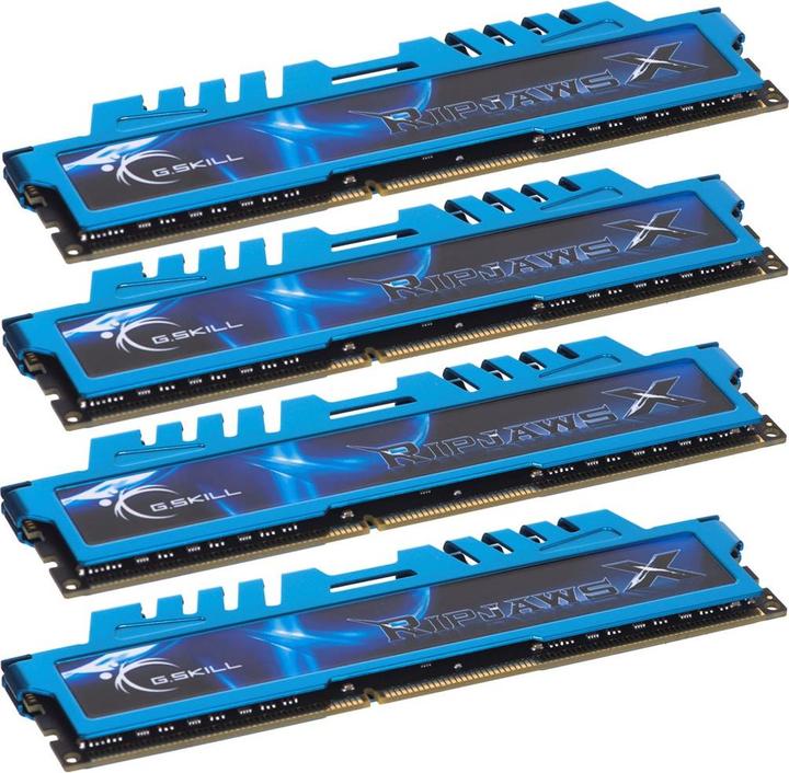 Actual product image G.Skill RipjawsX (4 x 8GB, 1600 MHz, DDR3-RAM, DIMM)