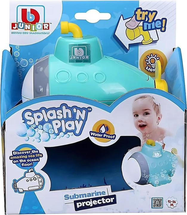 Actual product image BB Junior Splash'n Play submarine with lights