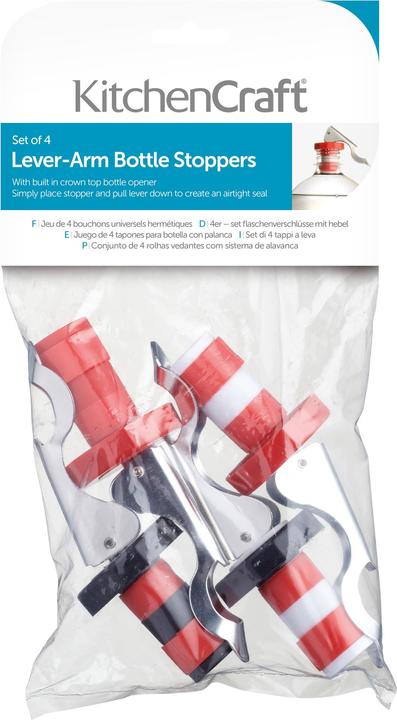 Actual product image Kitchen Craft Lever bottle stopper