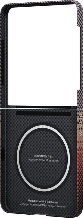 Produktbild Pitaka Backcover aus echtem Aramid Ultra-Slim Case Sunset (Samsung Galaxy Z Flip7)