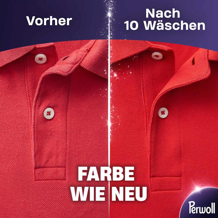 Image du produit Perwoll Color Detergent 80 Wash Loads - Delicate Formula Cleans Gently (80 Cycles de lavage, Lessive liquide)