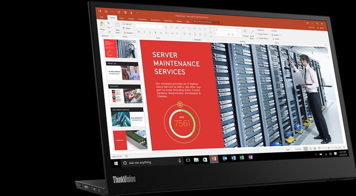 Produktbild Lenovo ThinkVision M14 (1920 x 1080 Pixel, 14")