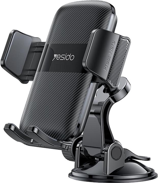 Yesido - Car Holder (C175) - Gravity Grip for Dashboard and Windshield - Black