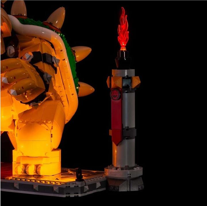 Produktbild Light my bricks LED Licht Set für LEGO 71411 Super Mario - Der mächtige Bowser