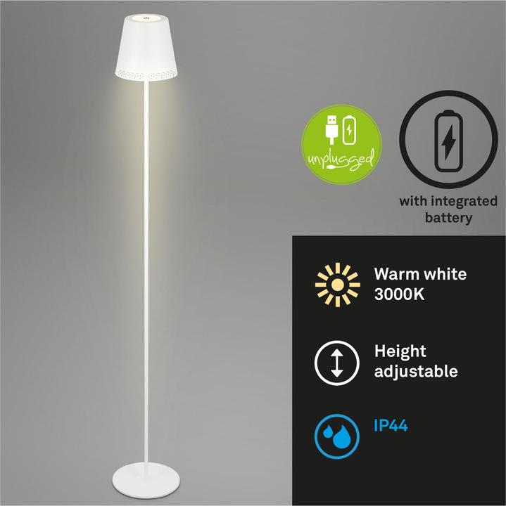 Produktbild Briloner Akku LED Stehleuchte (400 lm)