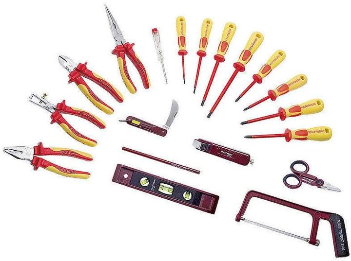 Actual product image Kraftwerk Electrician's tool kit (20 pieces)