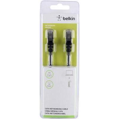 Belkin Patch-Kabel RJ-45 (M) bis RJ-45 (M) (S/FTP, CAT6, 1 m), Netzwerkkabel