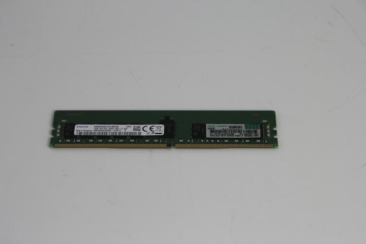 Actual product image HPE DDR4 16 GB DIMM 288-PIN (1 x 16GB, 2666 MHz, DDR4-RAM, DIMM)