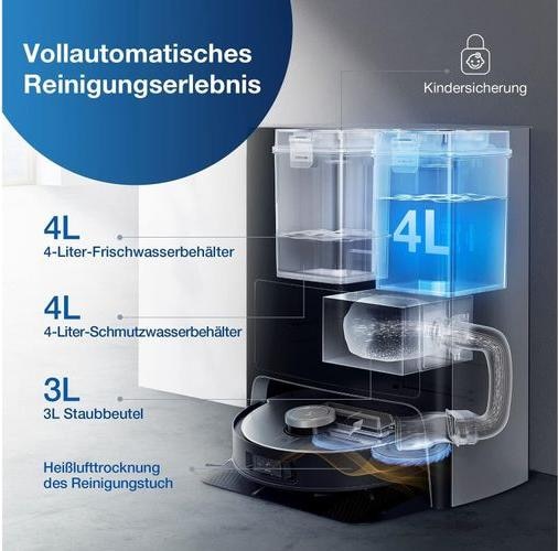 Productafbeelding Ecovacs Deebot X1 Omni (Stofzuigrobot)