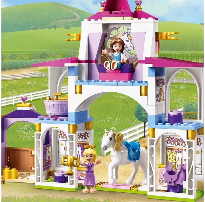 Actual product image LEGO Disney Princess 43195 Belle & Rapunzel horse stable (43195, LEGO Disney)