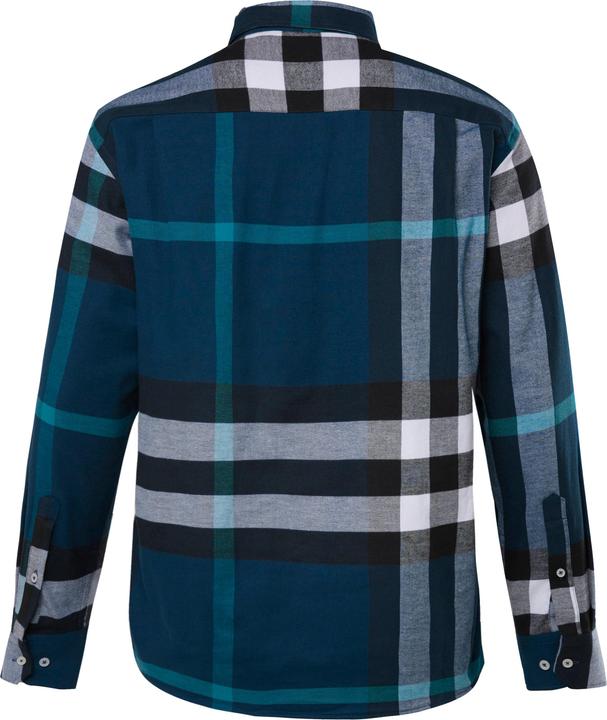 Produktbild Boston Park Karo-Flanellhemd, Langarm, Buttondown-Kragen, Comfort Fit (3XL)