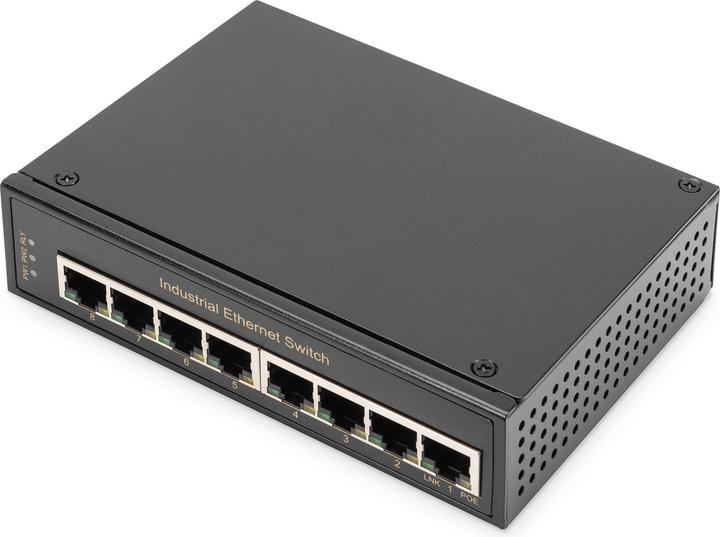 Produktbild Digitus Industr. 8-Port Gigabit Switch (8 Ports)