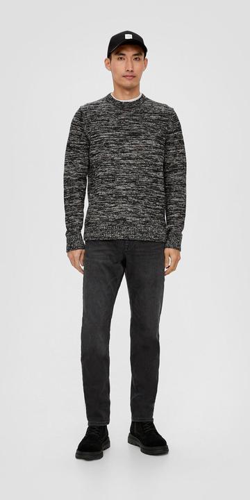 Produktbild s.Oliver Strickpullover Strickpullover aus Effektgarn (L)