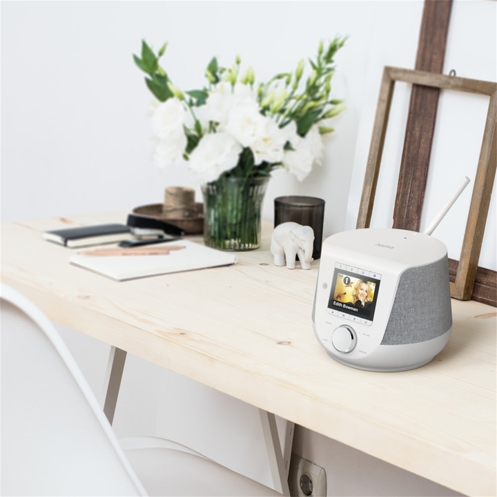Actual product image Hama digital radio DIR3200SBT, FM/DAB/DAB+/Internet radio/App/Bluetoot (FM, DAB+, DAB, Web radio, Bluetooth, Wi-Fi)