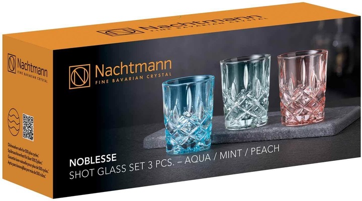 Actual product image Nachtmann Noblesse Stamper Fresh Colours (0.55 dl, 3 x, Shot glass)