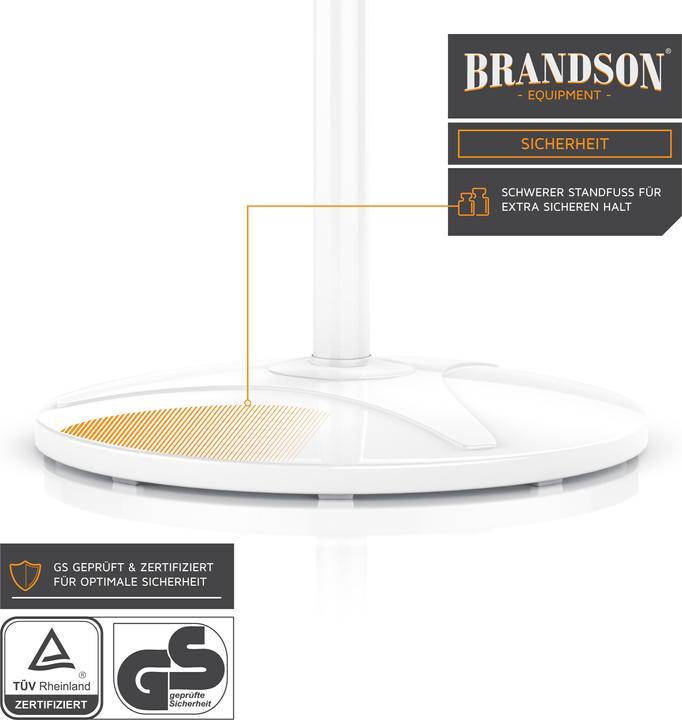 Actual product image Brandson Floor fan with 42cm Ø (44 dB)