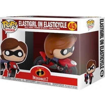 Thumbnail - Funko Die Unglaublichen - 45 - Elastigirl on Elasticycle POP Television