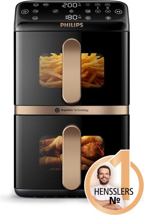 Actual product image Philips Airfryer Stacked Dual Basket NA462/70