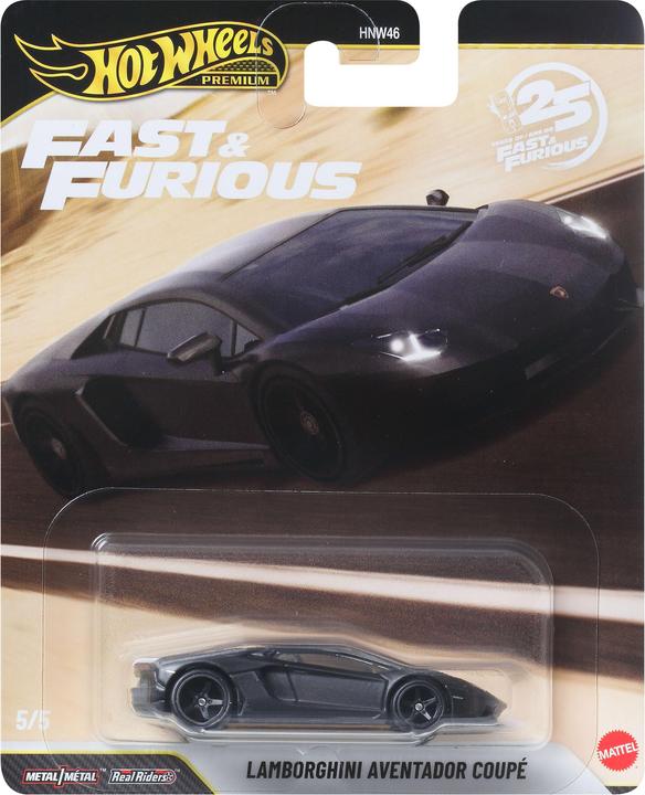 Produktbild Mattel Hot Wheels Autos, Fast & Furious Premium-Bundle-Auto für erwachsene Sammler