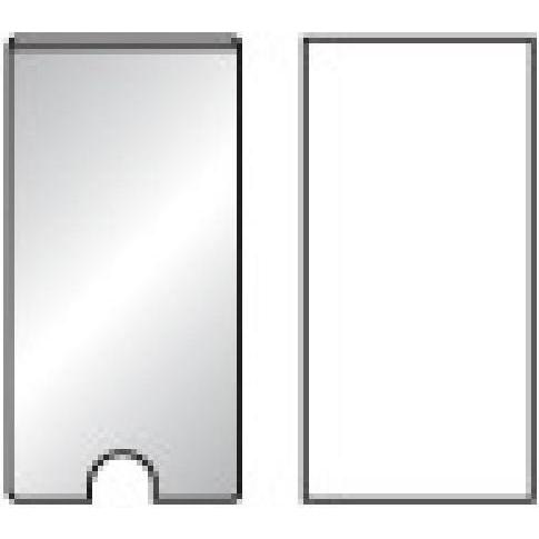 Thumbnail - 3L, Etiketten, Sichtfenster Label Holders 46 x 75mm farblos