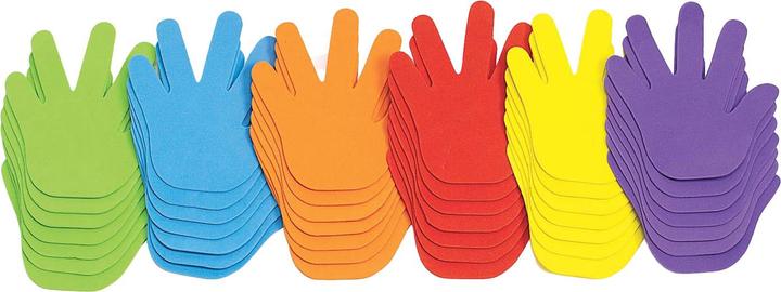 Colorations Moules en mousse Happy Hands, 150 pièces.