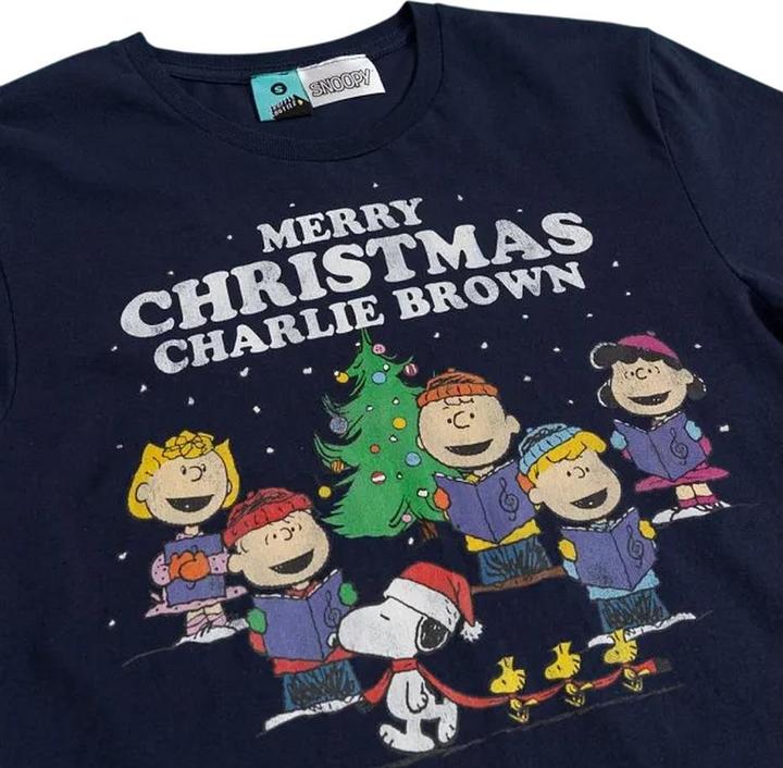 Produktbild Peanuts TShirt weihnachtliches Design (S)