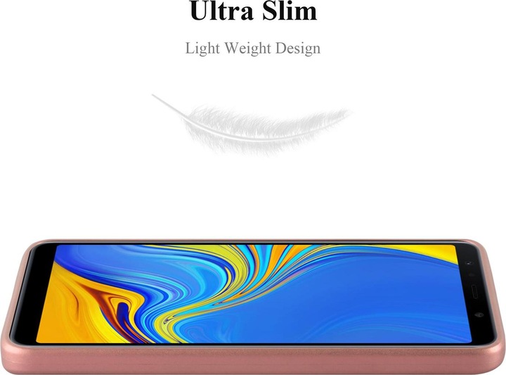 Produktbild Cadorabo TPU Matt Metallic Cover (Samsung Galaxy A7 (2018))