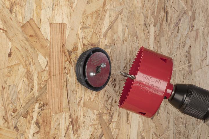 Produktbild wolfcraft 1 Aufbohrhilfeset Ø35-70mm (70 mm)