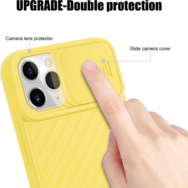 Actual product image Cadorabo TPU cover with camera protection (Apple iPhone 11 Pro)