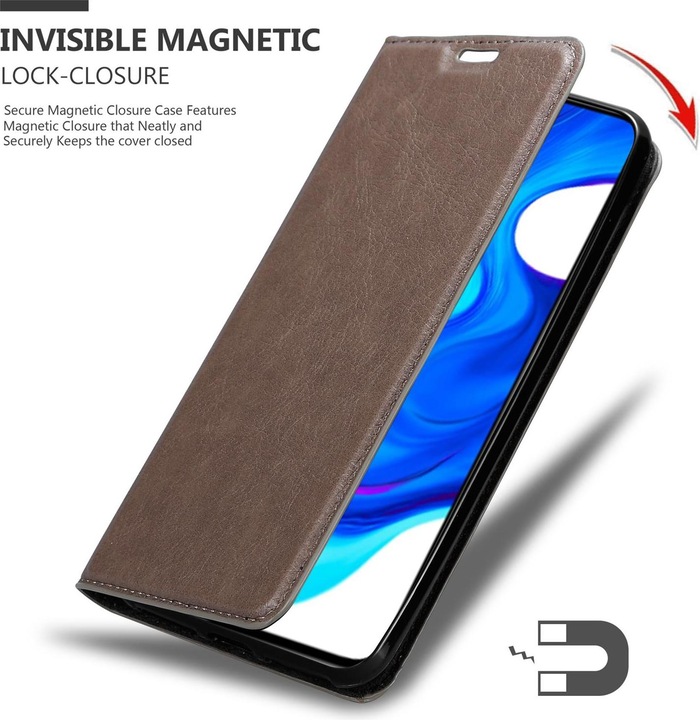 Produktbild Cadorabo Book Invisible Magnet Cover (Xiaomi Poco F2 Pro)