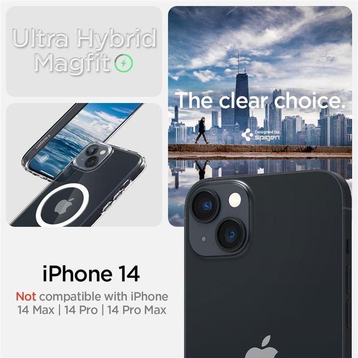 Immagine prodotto Spigen Serie MagFit Ultra Hybrid (Apple iPhone 14)