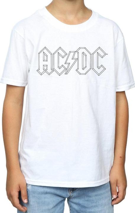 Produktbild AC/DC Black Outline Logo TShirt Jungen (128)