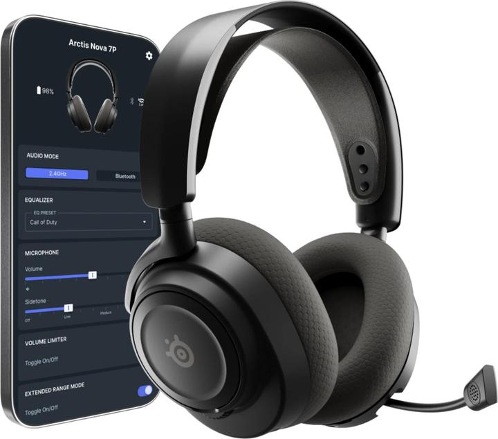 Actual product image SteelSeries Arctis Nova 7P Gen 2 (Wireless)
