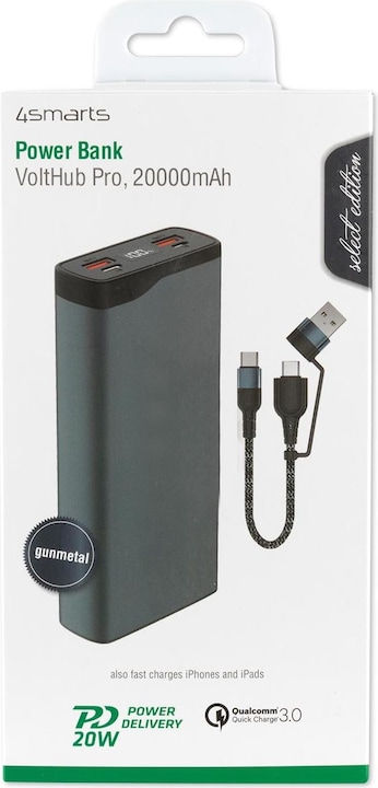 Image du produit 4smarts VoltHub Pro (20000 mAh, 20 W, 74 Wh)
